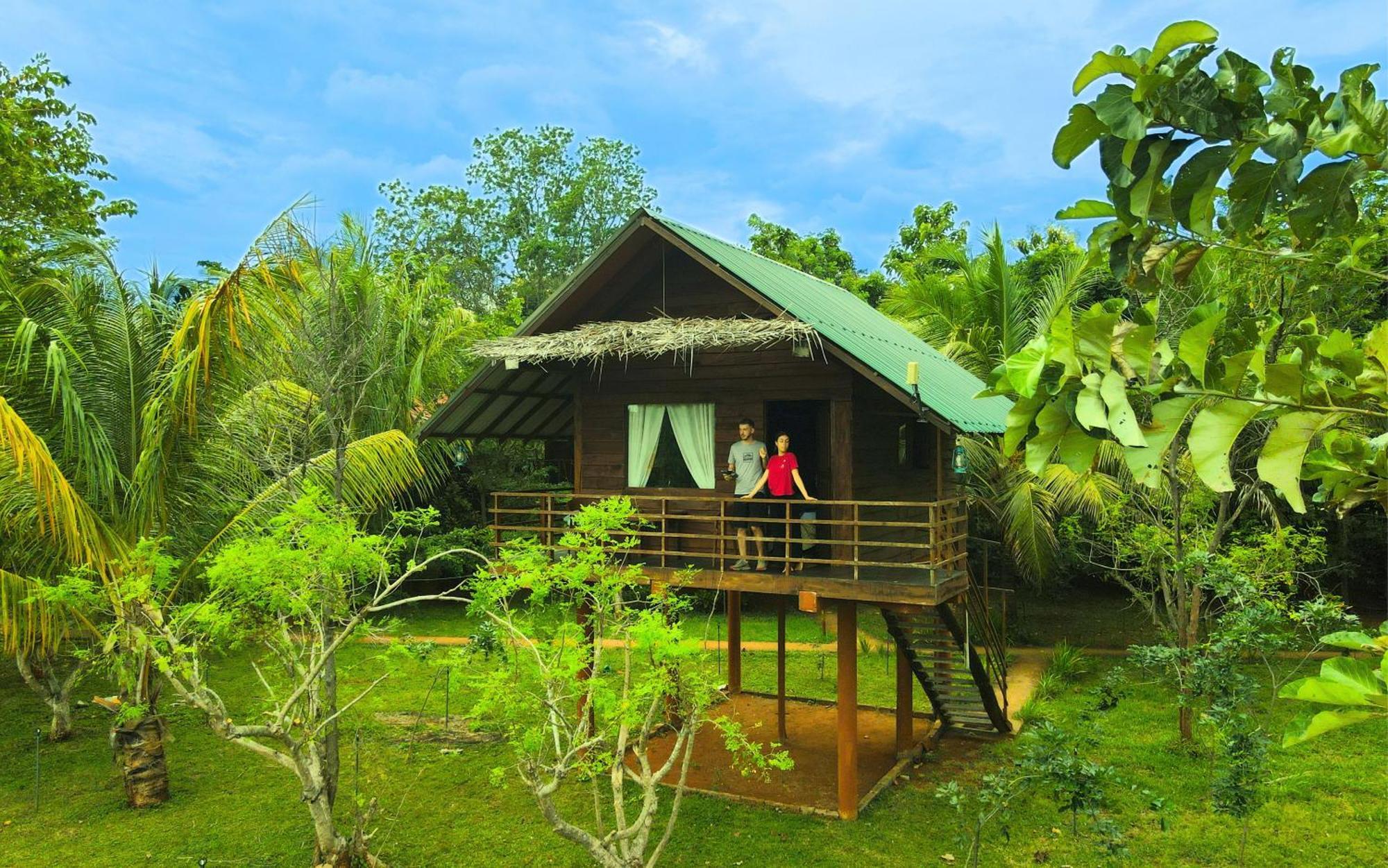 Chena Huts Eco Resort 시기리야 외부 사진