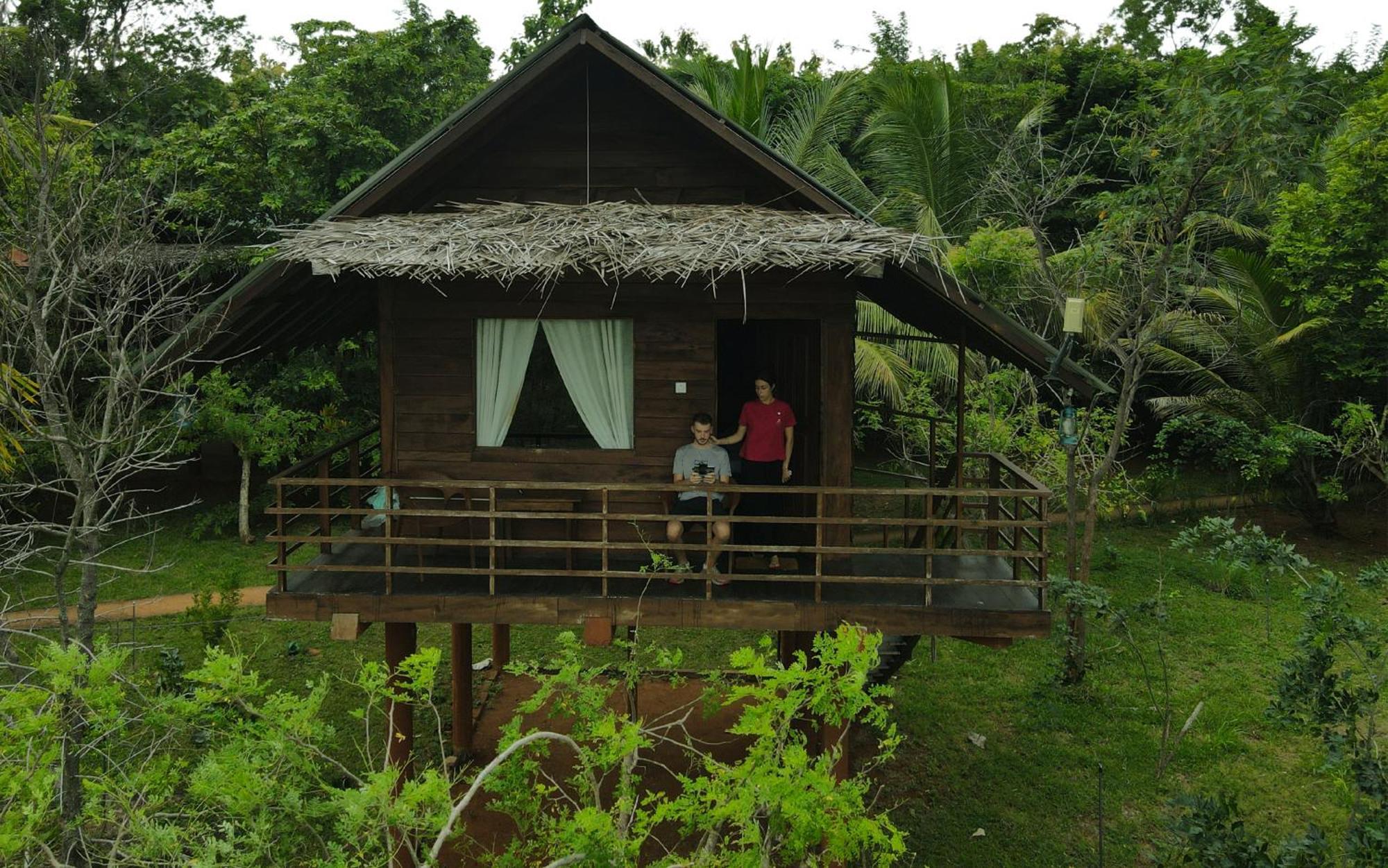 Chena Huts Eco Resort 시기리야 외부 사진
